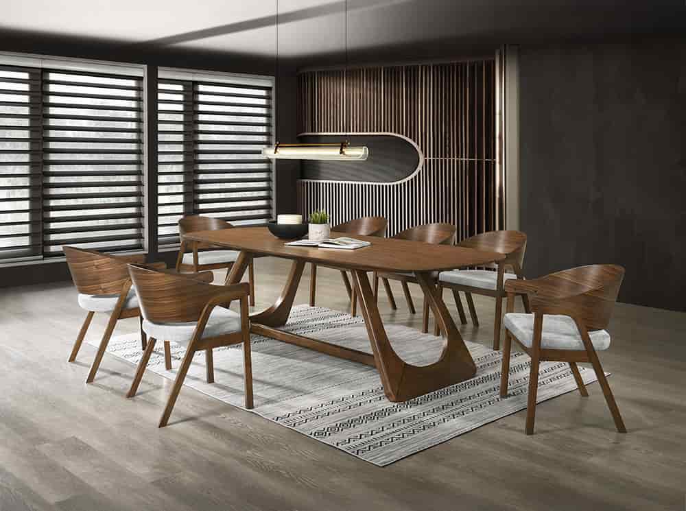 صندلی چوبی مینیمال مناسب چیدمان مدرن